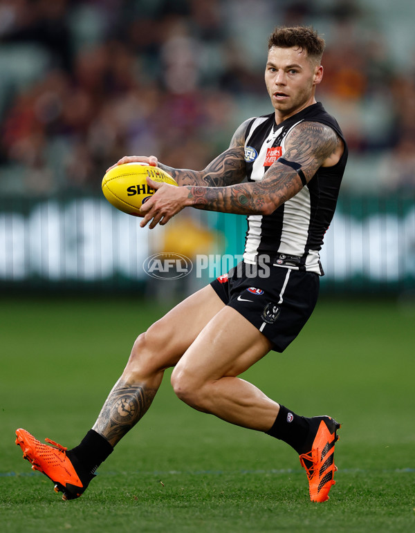 AFL 2024 Round 23 - Collingwood v Brisbane - A-53085914