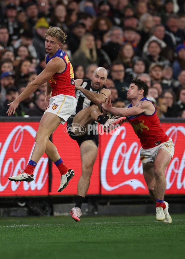 AFL 2024 Round 23 - Collingwood v Brisbane - A-53085955