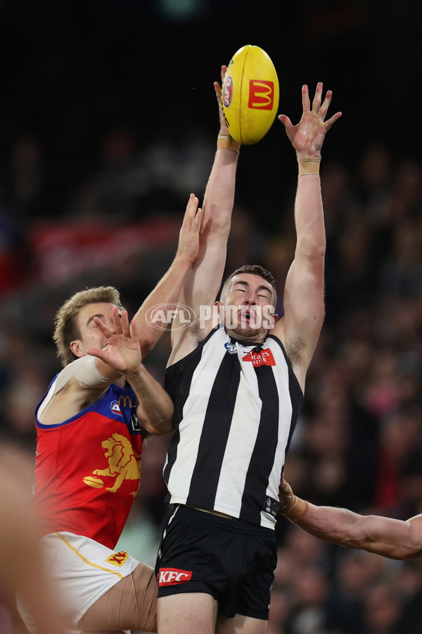AFL 2024 Round 23 - Collingwood v Brisbane - A-53085995