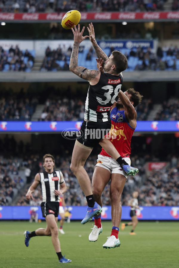 AFL 2024 Round 23 - Collingwood v Brisbane - A-53086113