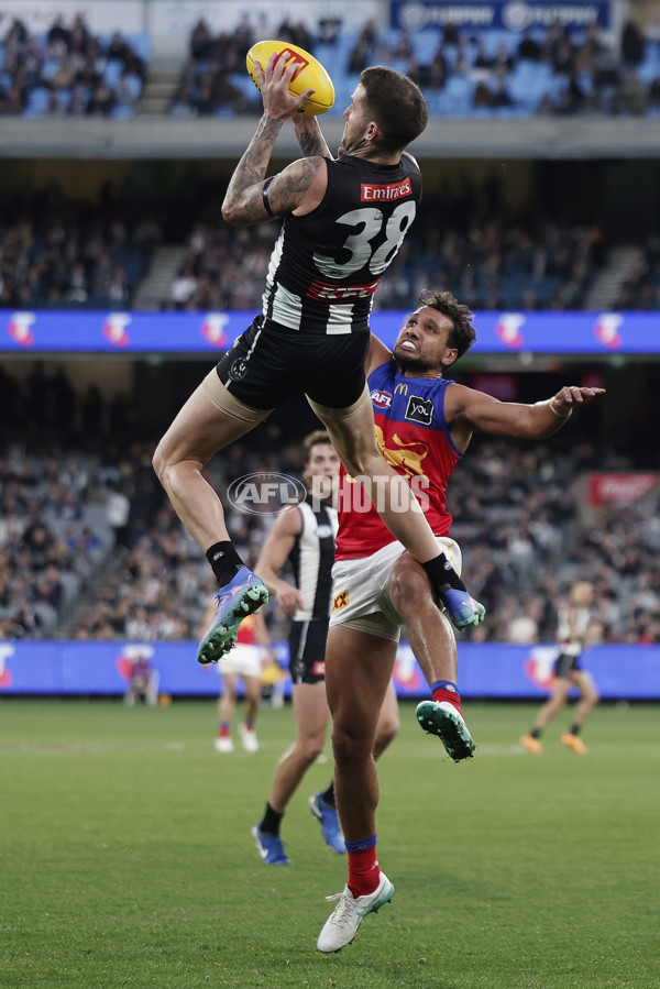 AFL 2024 Round 23 - Collingwood v Brisbane - A-53086115