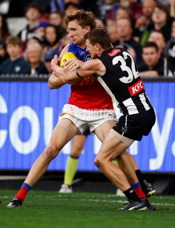 AFL 2024 Round 23 - Collingwood v Brisbane - A-53086129