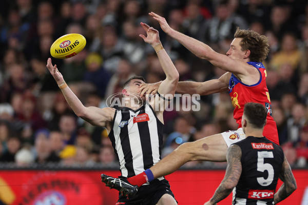 AFL 2024 Round 23 - Collingwood v Brisbane - A-53086157