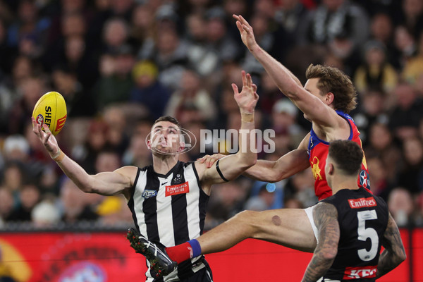 AFL 2024 Round 23 - Collingwood v Brisbane - A-53086159