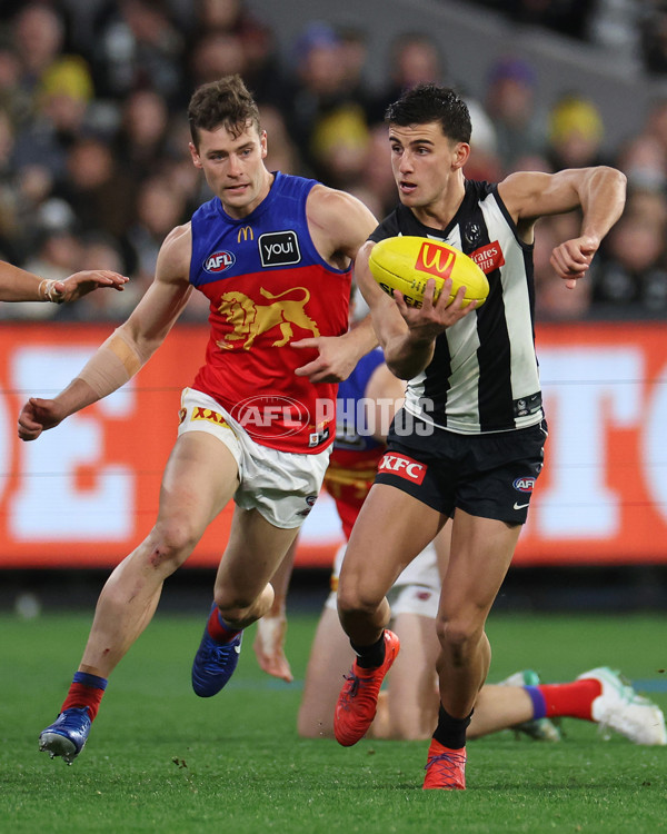 AFL 2024 Round 23 - Collingwood v Brisbane - A-53086164