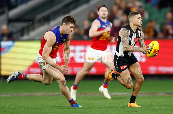 AFL 2024 Round 23 - Collingwood v Brisbane - A-53086185