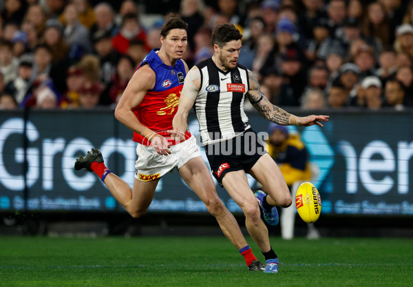 AFL 2024 Round 23 - Collingwood v Brisbane - A-53088387