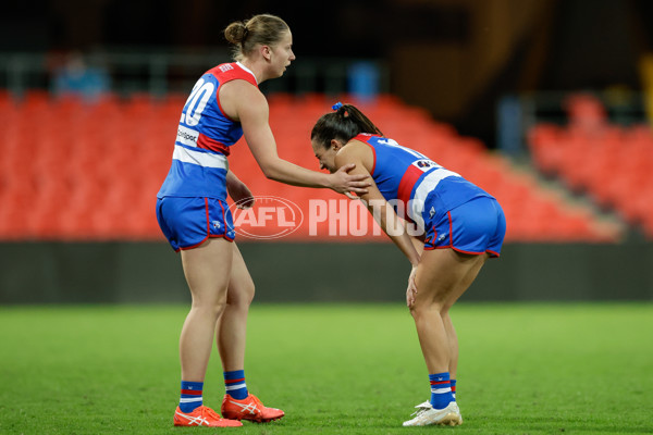 AFLW 2024 Practice Match - Gold Coast v Western Bulldogs - A-53088406