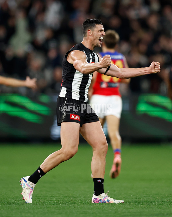 AFL 2024 Round 23 - Collingwood v Brisbane - A-53091083