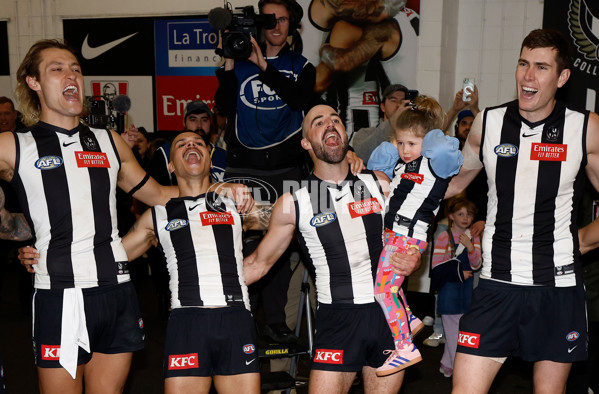 AFL 2024 Round 23 - Collingwood v Brisbane - A-53091125