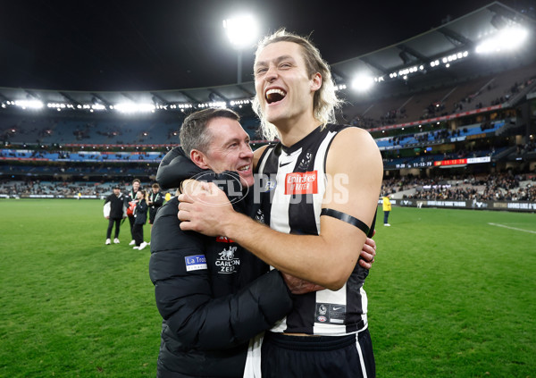 AFL 2024 Round 23 - Collingwood v Brisbane - A-53091142