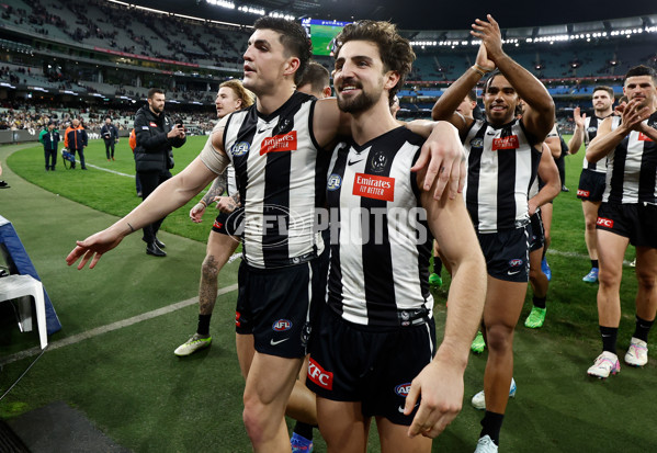 AFL 2024 Round 23 - Collingwood v Brisbane - A-53091144