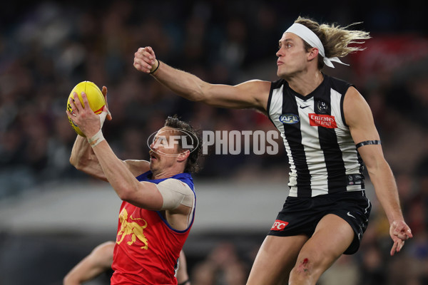 AFL 2024 Round 23 - Collingwood v Brisbane - A-53091172