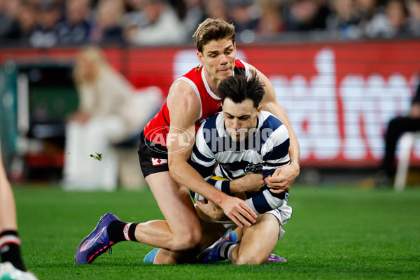 AFL 2024 Round 23 - St Kilda v Geelong - A-53091231