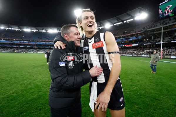 AFL 2024 Round 23 - Collingwood v Brisbane - A-53091232