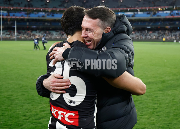 AFL 2024 Round 23 - Collingwood v Brisbane - A-53093984