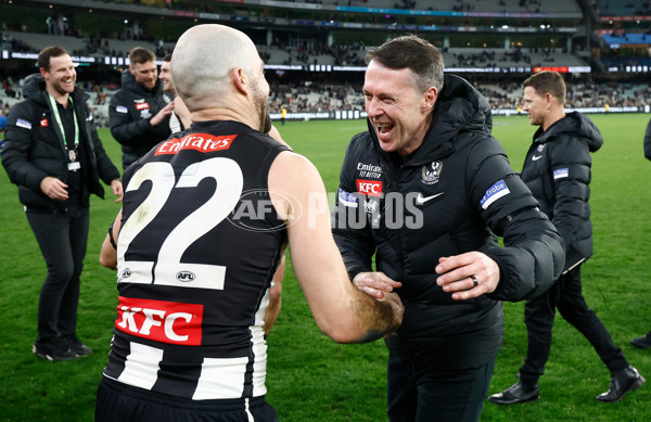 AFL 2024 Round 23 - Collingwood v Brisbane - A-53093987