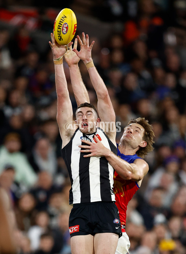 AFL 2024 Round 23 - Collingwood v Brisbane - A-53094066