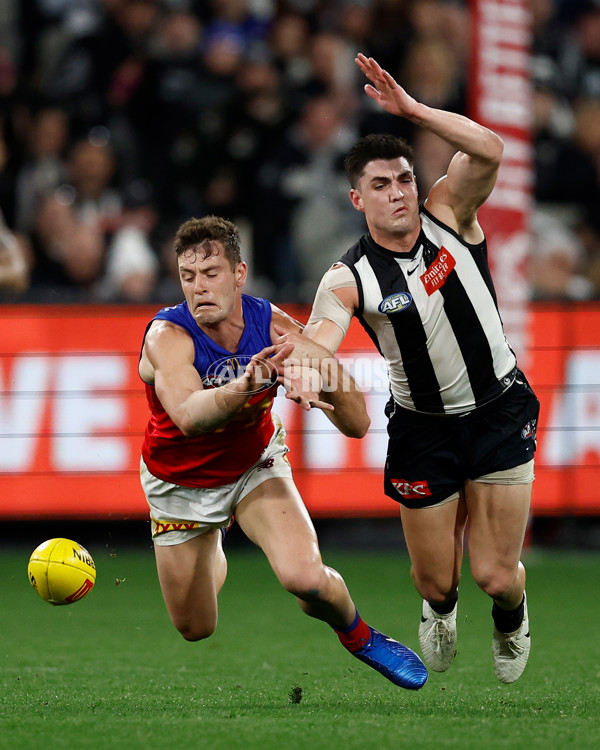 AFL 2024 Round 23 - Collingwood v Brisbane - A-53094076