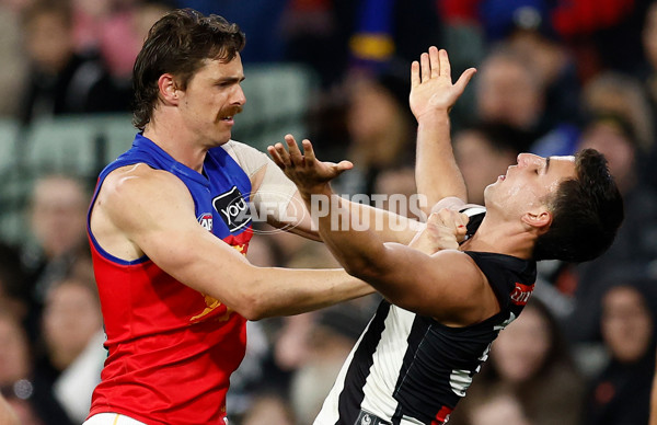 AFL 2024 Round 23 - Collingwood v Brisbane - A-53095806