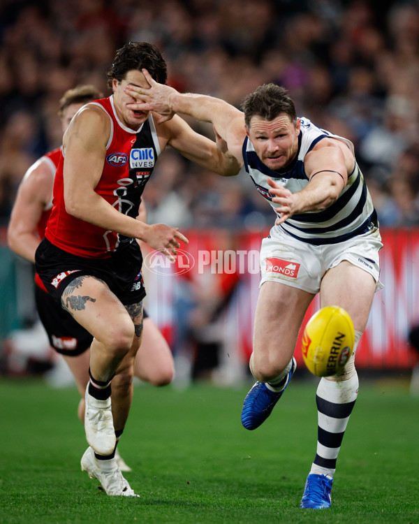 AFL 2024 Round 23 - St Kilda v Geelong - A-53098351