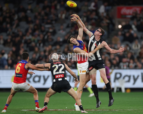 AFL 2024 Round 23 - Collingwood v Brisbane - A-53098405