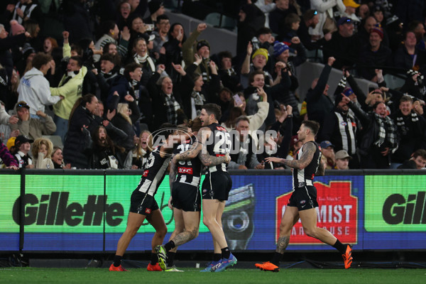 AFL 2024 Round 23 - Collingwood v Brisbane - A-53098410