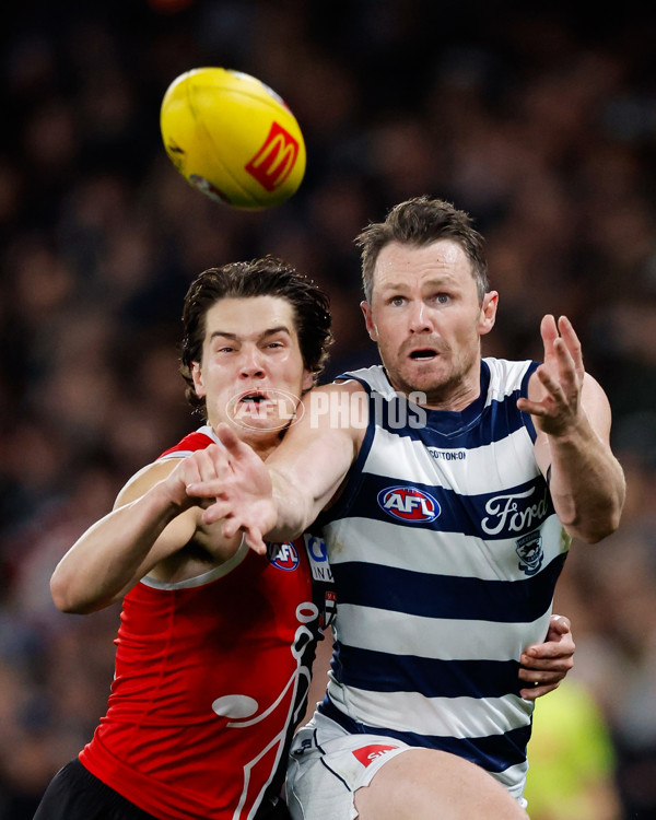 AFL 2024 Round 23 - St Kilda v Geelong - A-53098836