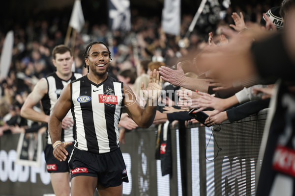 AFL 2024 Round 23 - Collingwood v Brisbane - A-53098900