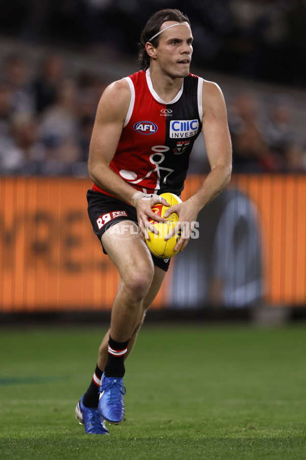 AFL 2024 Round 23 - St Kilda v Geelong - A-53100861