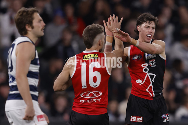 AFL 2024 Round 23 - St Kilda v Geelong - A-53103584