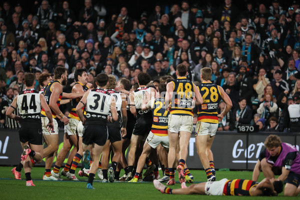 AFL 2024 Round 23 - Port Adelaide v Adelaide - A-53103655