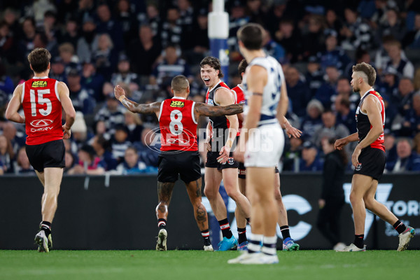 AFL 2024 Round 23 - St Kilda v Geelong - A-53104699