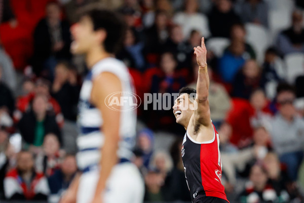 AFL 2024 Round 23 - St Kilda v Geelong - A-53106270