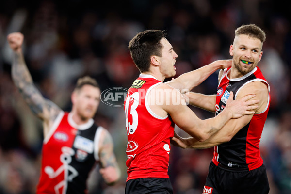 AFL 2024 Round 23 - St Kilda v Geelong - A-53107120