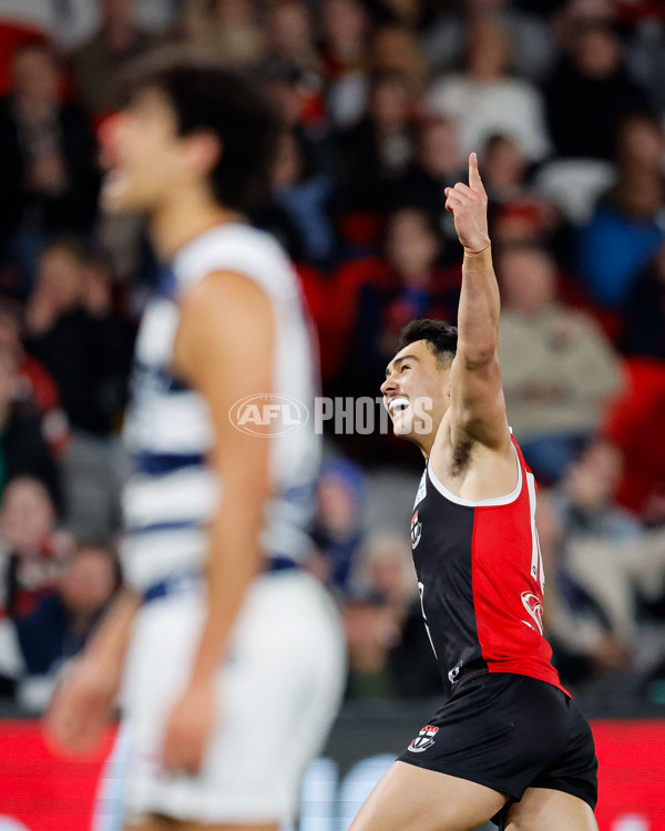 AFL 2024 Round 23 - St Kilda v Geelong - A-53107142