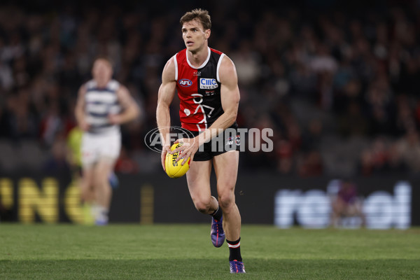 AFL 2024 Round 23 - St Kilda v Geelong - A-53108962