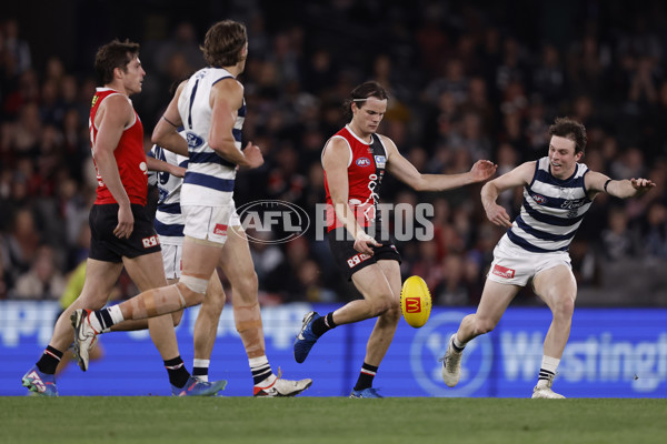 AFL 2024 Round 23 - St Kilda v Geelong - A-53108964