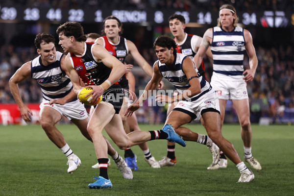 AFL 2024 Round 23 - St Kilda v Geelong - A-53109004