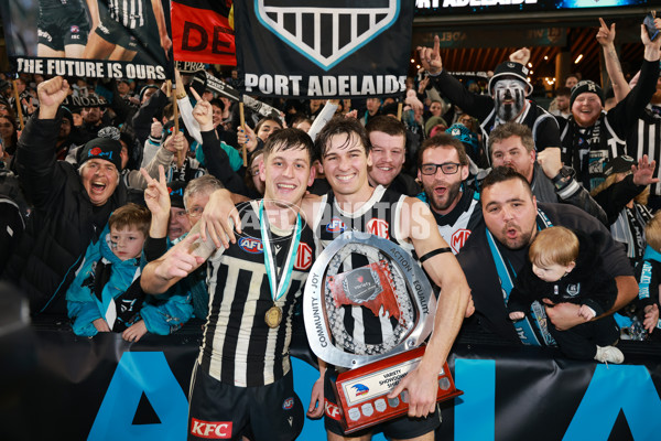 AFL 2024 Round 23 - Port Adelaide v Adelaide - A-53109018