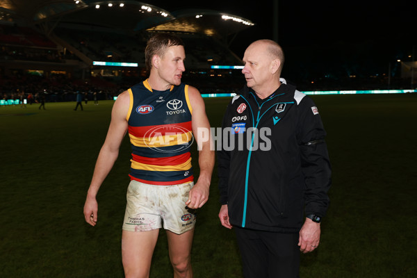 AFL 2024 Round 23 - Port Adelaide v Adelaide - A-53109029