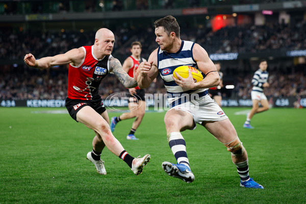 AFL 2024 Round 23 - St Kilda v Geelong - A-53109851