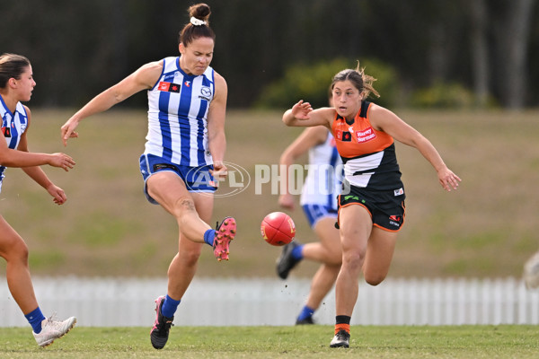 AFLW 2024 Practice Match - GWS v North Melbourne - A-53111305