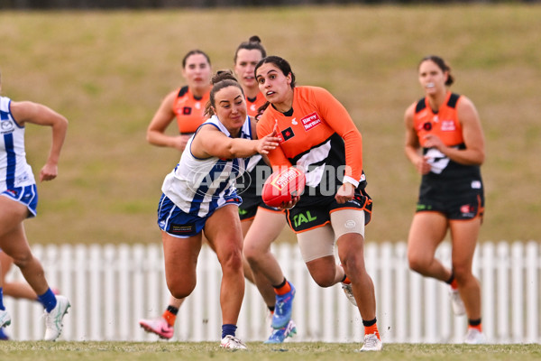 AFLW 2024 Practice Match - GWS v North Melbourne - A-53111308