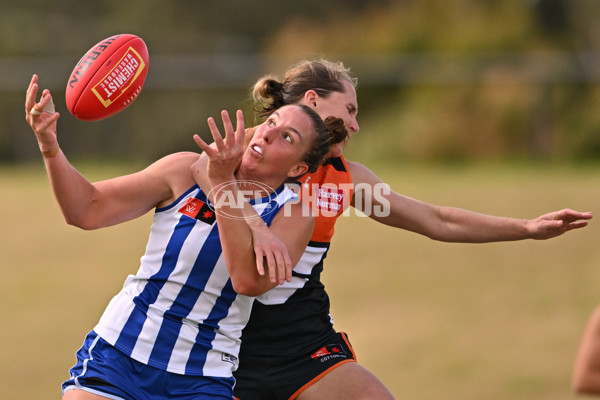 AFLW 2024 Practice Match - GWS v North Melbourne - A-53111309