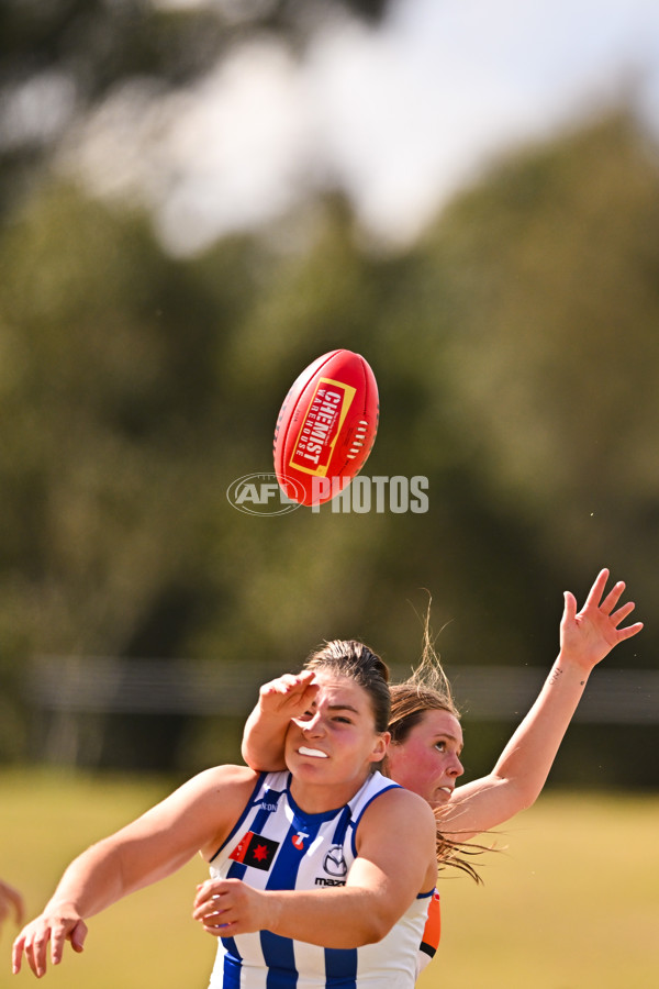 AFLW 2024 Practice Match - GWS v North Melbourne - A-53111318