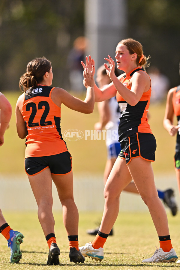 AFLW 2024 Practice Match - GWS v North Melbourne - A-53111333