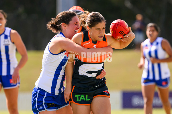 AFLW 2024 Practice Match - GWS v North Melbourne - A-53111336