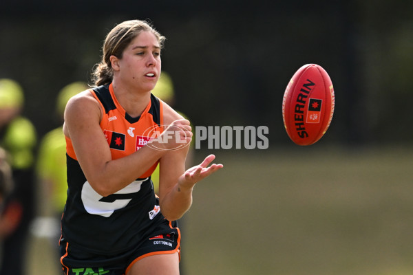 AFLW 2024 Practice Match - GWS v North Melbourne - A-53111338