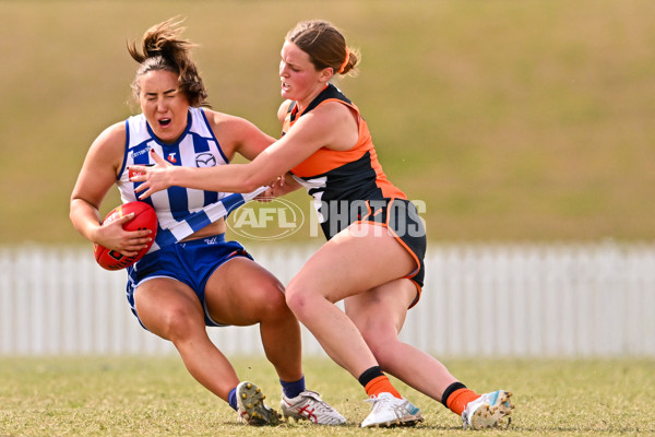 AFLW 2024 Practice Match - GWS v North Melbourne - A-53111339